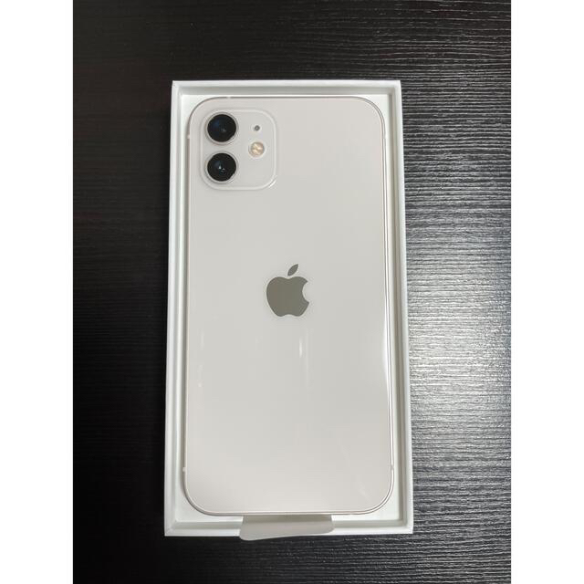 iPhone - iPhone 12 ホワイト 64 GB SIMフリー 新品未使用品の通販 by