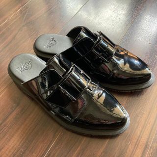 珍モデルドクターマーチン DR Martens サボ サンダル レザーシューズ