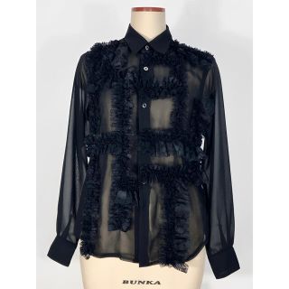 COMME des GARCONS(レース ・ シャツ/ブラウス(長袖/七分))の COMME des GARCONS(レース ・ シャツ/ブラウス(長袖/七分))の