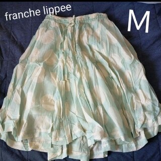 フランシュリッペ(franche lippee)のfranche lippee フランシュリッペ キノコ スカート Mサイズ(ひざ丈スカート)
