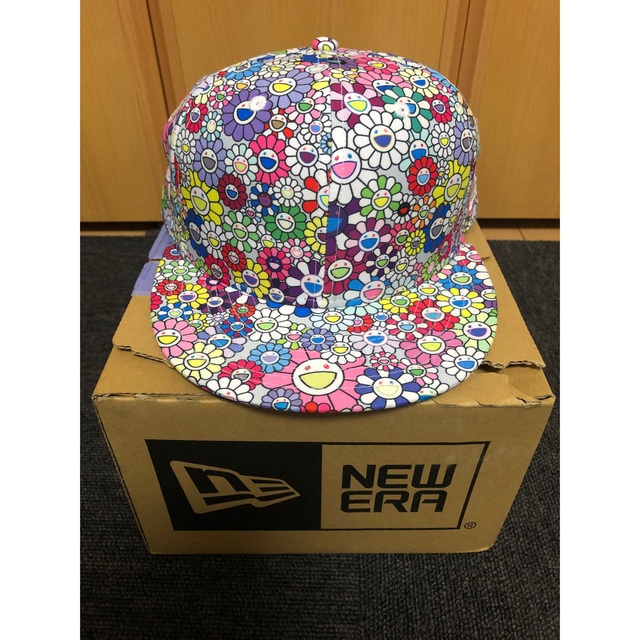 送料無料日本正規品 NEWERA TAKASHIMURAKAMI 59FIFTYFLOWERキャップ