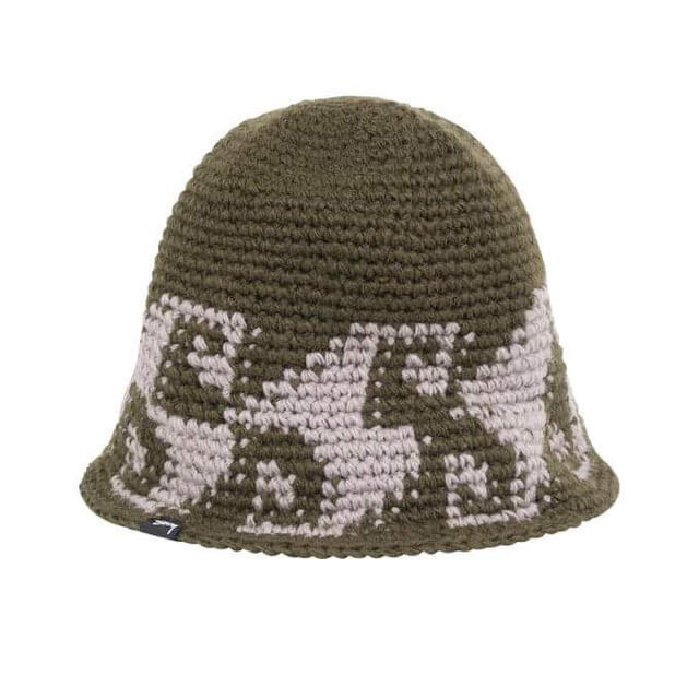 GW限定 STUSSY WAVES KNIT BUCKET HAT ステューシーメンズ