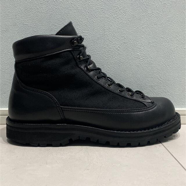 Danner(ダナー)の【刺繍黒タグ】ダナーライト 31400X US9.0EE ブラック 【希少】 メンズの靴/シューズ(ブーツ)の商品写真