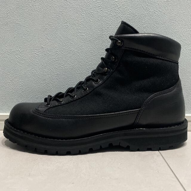 Danner(ダナー)の【刺繍黒タグ】ダナーライト 31400X US9.0EE ブラック 【希少】 メンズの靴/シューズ(ブーツ)の商品写真