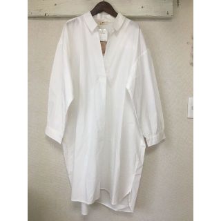 O665★春夏用ワンピース白 大きいサイズ4L XXXL ゆったり 楽 羽織り物(ひざ丈ワンピース)