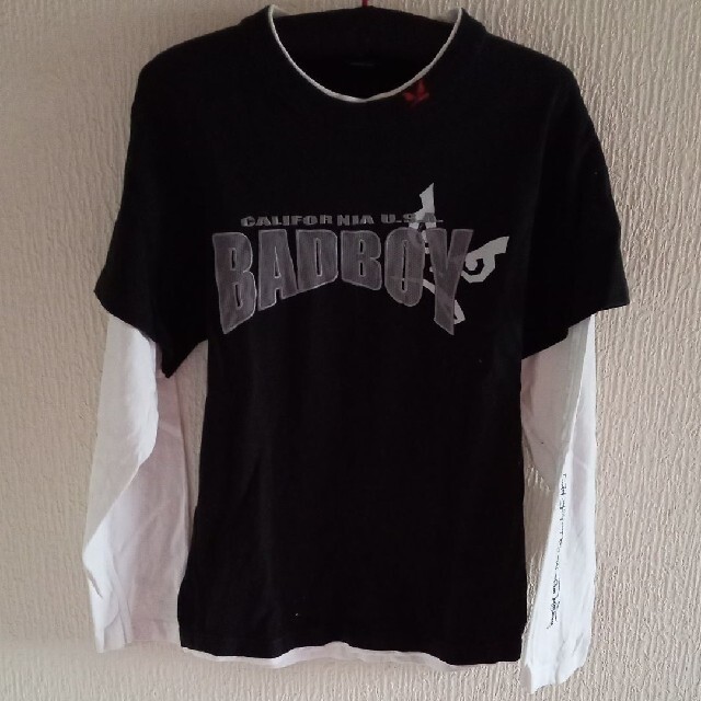 BADBOY(バッドボーイ)のBad Boy 長袖シャツ袖切替え メンズのトップス(Tシャツ/カットソー(七分/長袖))の商品写真