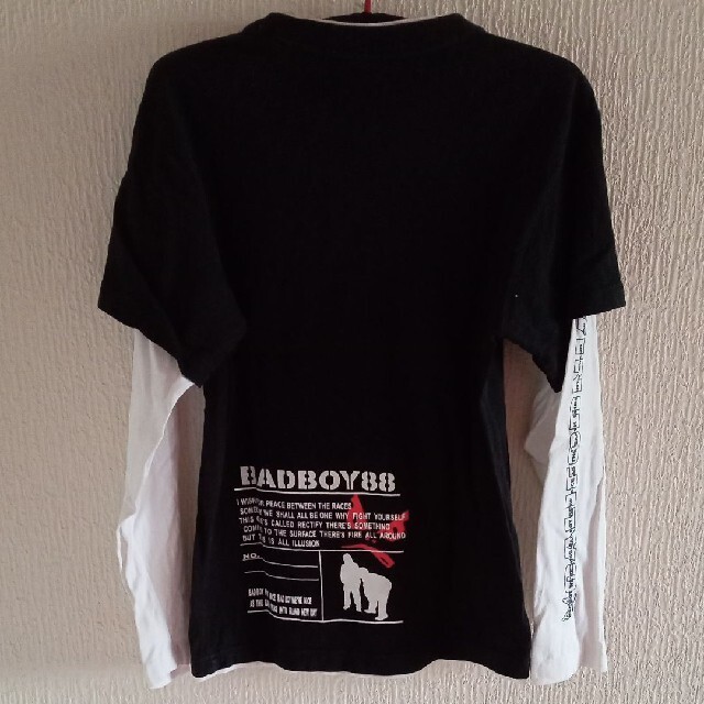 BADBOY(バッドボーイ)のBad Boy 長袖シャツ袖切替え メンズのトップス(Tシャツ/カットソー(七分/長袖))の商品写真