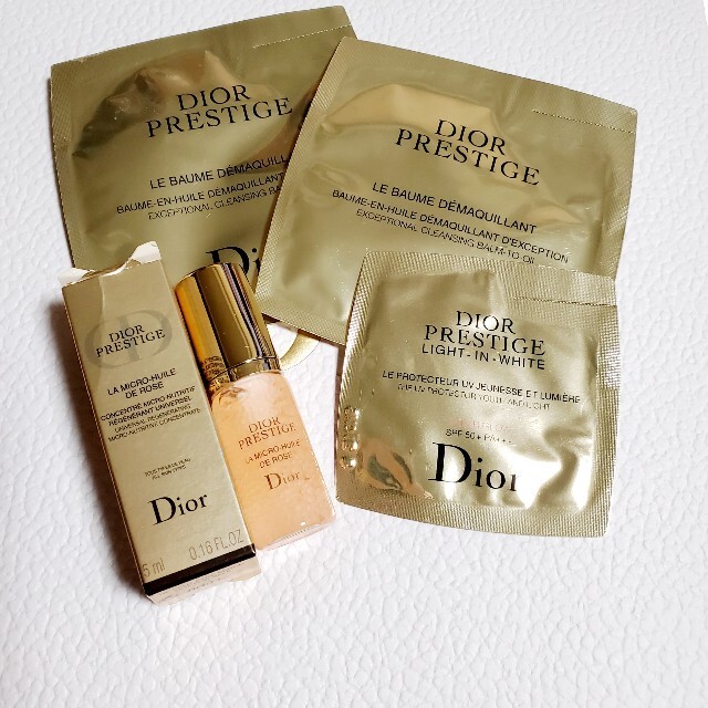 Dior ディオール プレステージ セラム5ml ド ローズ マイクロ ユイル