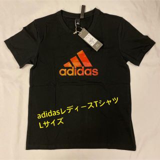 アディダス(adidas)の【新品・匿名配送】レディースadidas アディダス Tシャツ(Tシャツ/カットソー(半袖/袖なし))