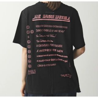 マルタンマルジェラ(Maison Martin Margiela)の値下げ　MM6 Maison Margiela メゾンマルジェラ　黒　Tシャツ(Tシャツ(半袖/袖なし))