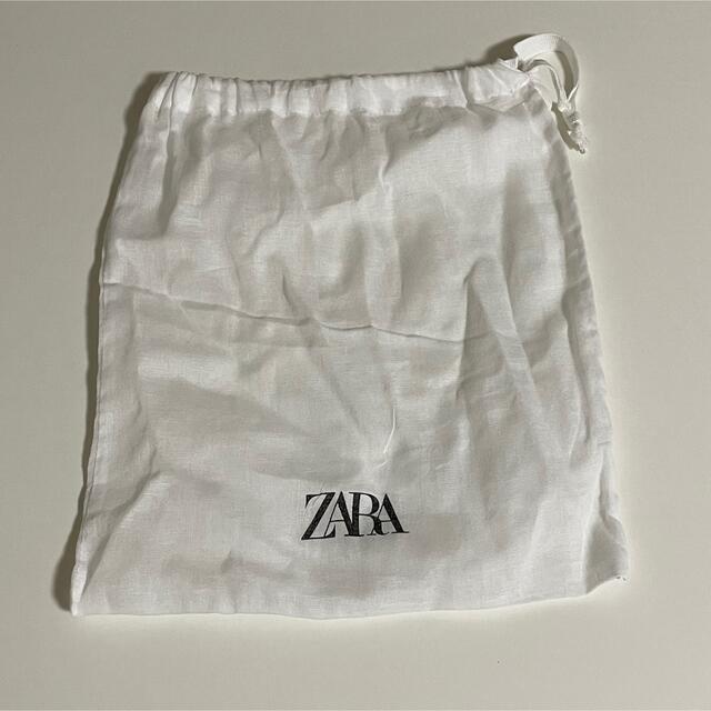 ZARA(ザラ)のZARA ザラ 巾着 ショッパー エコバッグ 袋 8点セット ホワイト 新品 レディースのバッグ(ショップ袋)の商品写真