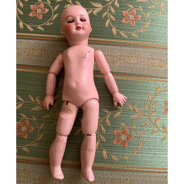 アンティークビスクドール   UNIS FRANCE 301 約25㎝ ハンドメイドのぬいぐるみ/人形(人形)の商品写真