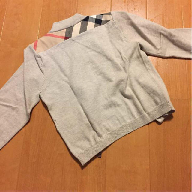 BURBERRY(バーバリー)のバーバリー キッズ  羽織ニット キッズ/ベビー/マタニティのキッズ服男の子用(90cm~)(カーディガン)の商品写真