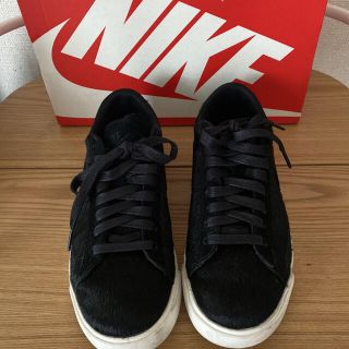 ナイキ(NIKE)のNIKE  BLAZER LOW LX ブラック スニーカー(スニーカー)