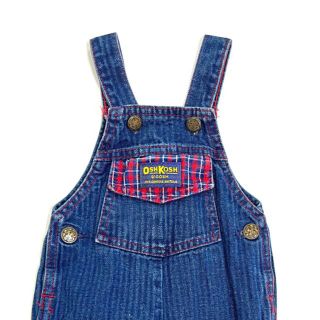 オシュコシュ(OshKosh)の【75-80cm】USA OSHKOSH overall【y1007】(パンツ)