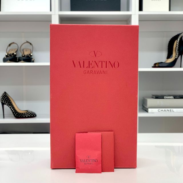 VALENTINO(ヴァレンティノ)の4043 ヴァレンティノ ロックスタッズ パテント レザー パンプス ブラック レディースの靴/シューズ(ハイヒール/パンプス)の商品写真