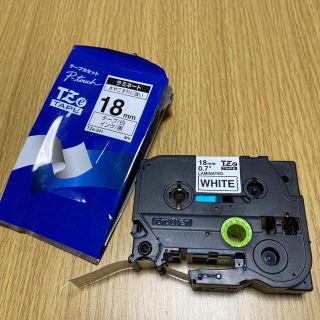 ブラザー(brother)のbrother ピータッチ用ラミネートテープ TZE-241 18mm(OA機器)