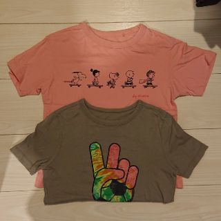 男の子Ｔシャツ 2枚セット⚽🐶120cm(SP表記あり)(Tシャツ/カットソー)