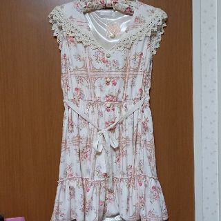リズリサ メルヘン シック ハート クロス 薔薇 レース ボルドー | www