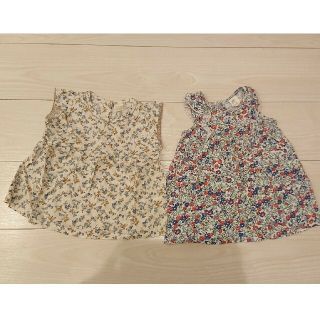 エイチアンドエム(H&M)の70cm夏用ベビー服☀︎  2枚セット(シャツ/カットソー)