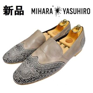MIHARAYASUHIRO - ♂【新品】ミハラヤスヒロ レザー スリッポン 25cmの