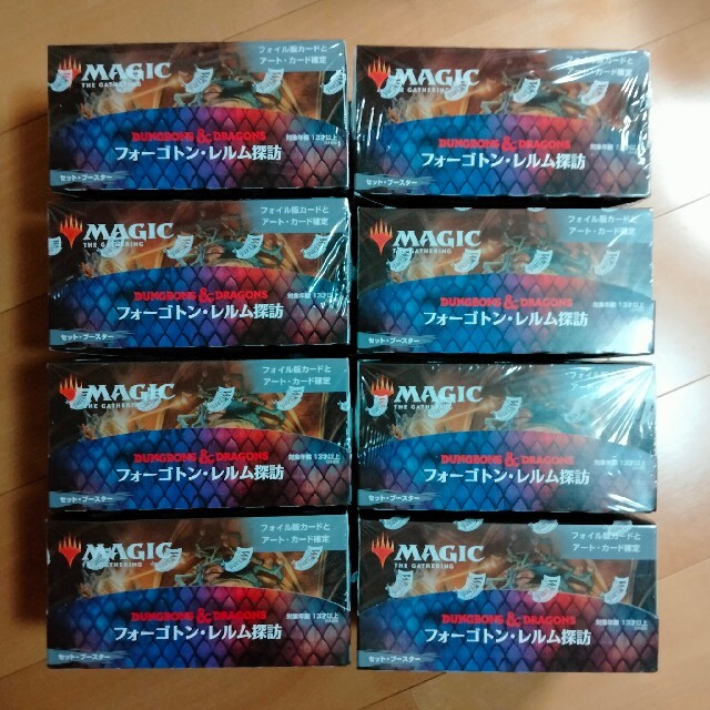 MTG　フォーゴトン・レルム探訪　セットブースター　日本語版　未開封box