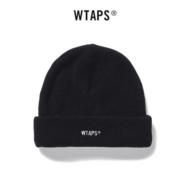 W)taps(ダブルタップス)のWTAPS 202MADT-HT04 ビーニー ブラック メンズの帽子(ニット帽/ビーニー)の商品写真