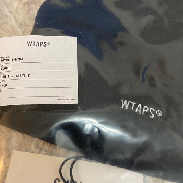 W)taps(ダブルタップス)のWTAPS 202MADT-HT04 ビーニー ブラック メンズの帽子(ニット帽/ビーニー)の商品写真