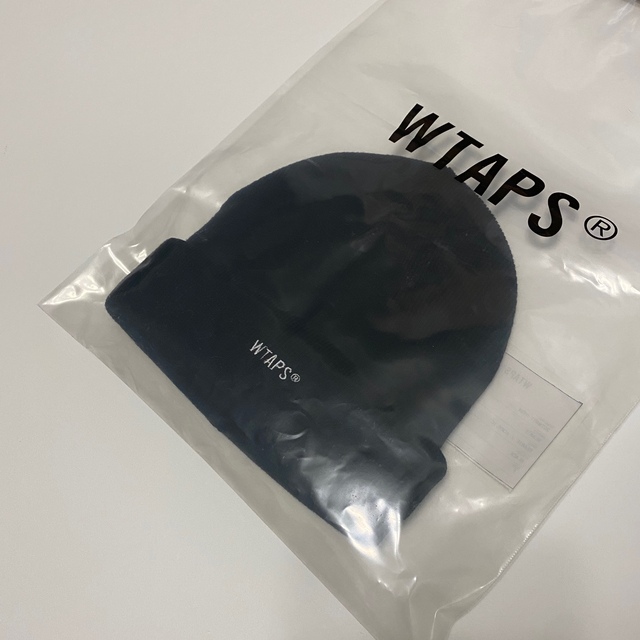 W)taps(ダブルタップス)のWTAPS 202MADT-HT04 ビーニー ブラック メンズの帽子(ニット帽/ビーニー)の商品写真