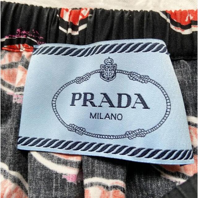 のワンピー PRADA - PRADA プラダ ワンピース リップ柄 唇 美品の通販