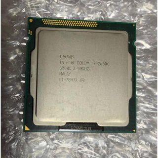 CPU Intel core i7 2600k 3.40GHz(PCパーツ)