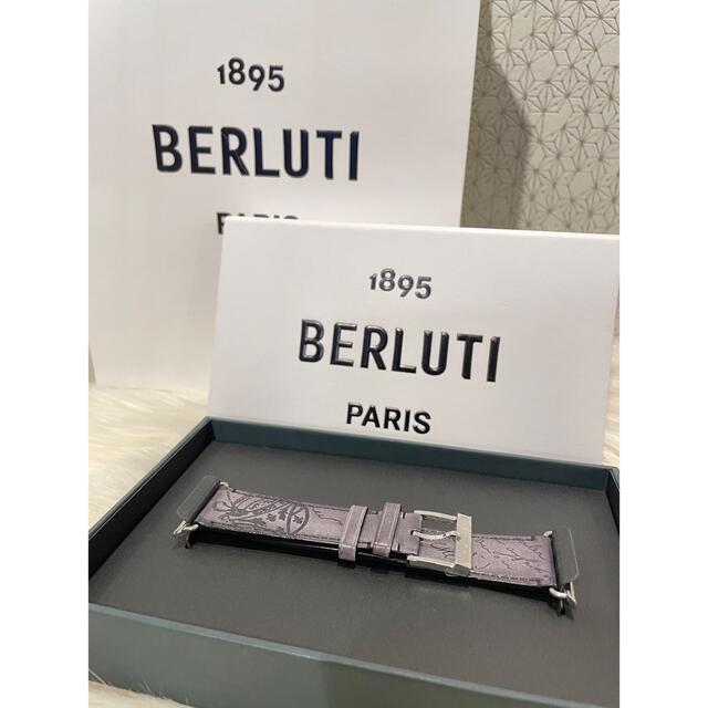 Berluti ベルルッティ AppleWatch ベルト 時計ベルトレザーベルト