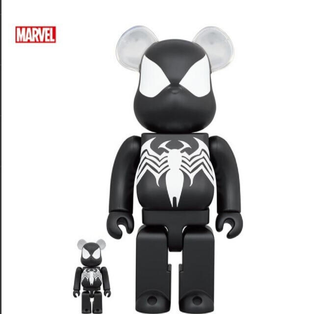 BE@RBRICK SPIDER-MAN BLACK COSTUME