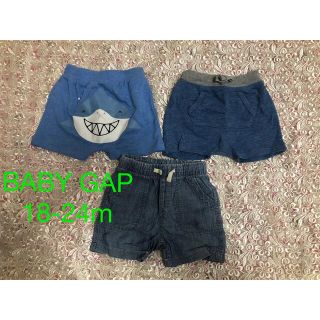 ベビーギャップ(babyGAP)のヘビーギャップ BABY GAP ハーフパンツ ショートパンツ 3枚(パンツ/スパッツ)