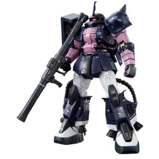 バンダイ(BANDAI)のRG 1/144 MS-06R-1A 黒い三連星専用ザクII (模型/プラモデル)