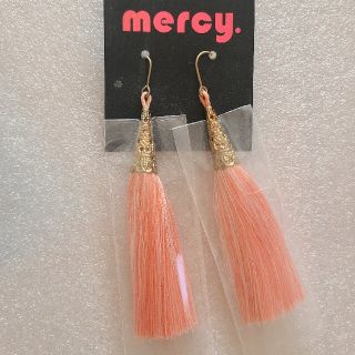 マーシー(mercy.)の新品未使用☆ mercy. ピアス フリンジピアス(ピアス)