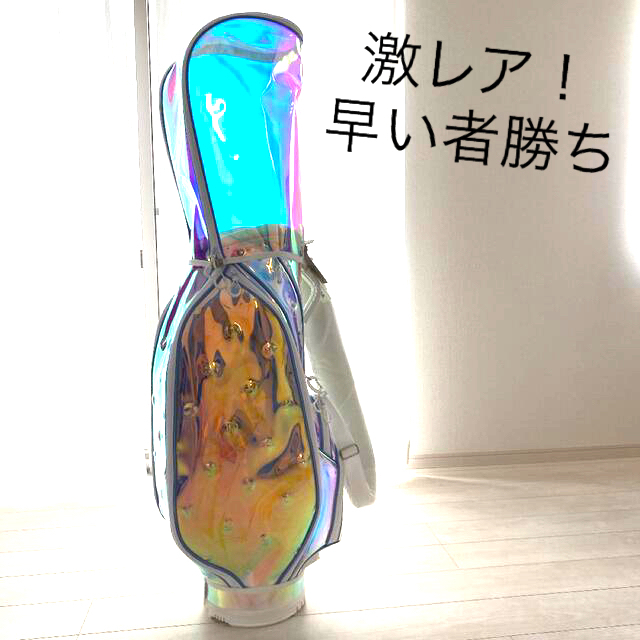 【未使用品】HONMA ホンマ キャディバッグ オーロラ スケルトンホワイト