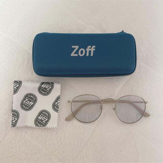 Zoff(ゾフ)のZoff サングラス　ボストン　UVカット レディースのファッション小物(サングラス/メガネ)の商品写真