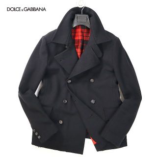 ドルチェアンドガッバーナ(DOLCE&GABBANA)の2-WC088　ドルチェ＆ガッバーナ　ウールブルゾン(ピーコート)