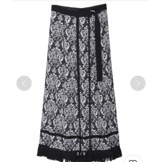 Ameri VINTAGE(アメリヴィンテージ)のNOAH PANEL WRAP SKIRT  レディースのスカート(ロングスカート)の商品写真