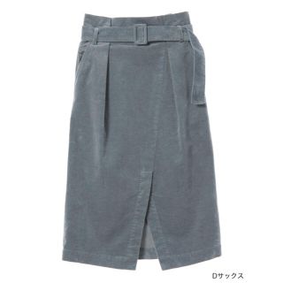 ダブルクローゼット(w closet)の本日13日限定セール w closet 完売ベルト付きスカート(ひざ丈スカート)