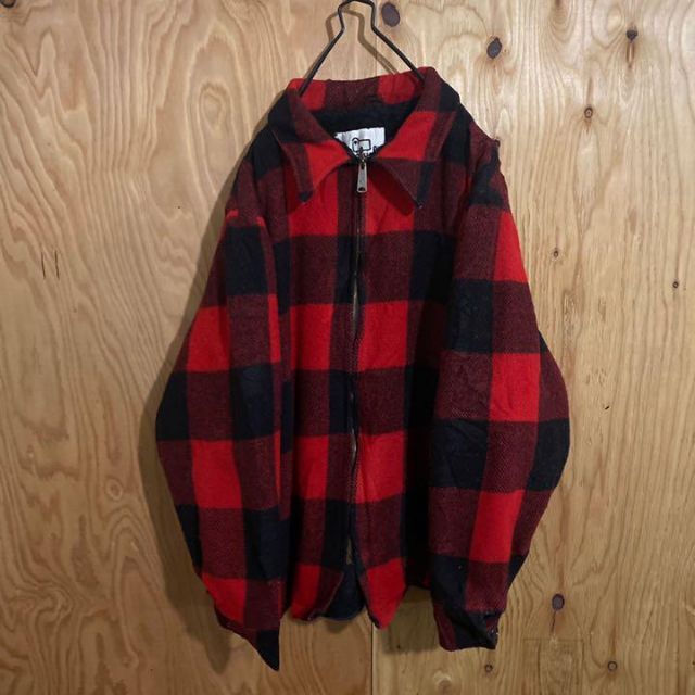 Woolrich ウールコート 赤黒チェック USA製 アウター | lawmedia.ch