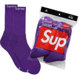 Supreme - Supreme Hanes Crew Socks (4 Pack)