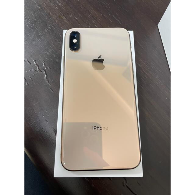 iPhone(アイフォーン)のiPhone Xs ゴールド　256GB スマホ/家電/カメラのスマートフォン/携帯電話(スマートフォン本体)の商品写真