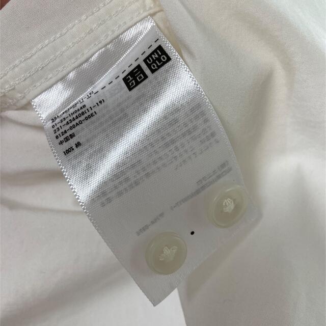 UNIQLO(ユニクロ)のユニクロU オーバーサイズシャツ  Mサイズ　 レディースのトップス(シャツ/ブラウス(長袖/七分))の商品写真
