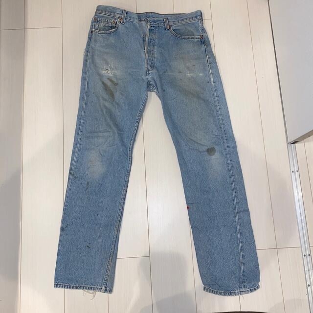 Levi's(リーバイス)のリーバイス　リメイク　ダメージ　ジーンズ メンズのパンツ(デニム/ジーンズ)の商品写真