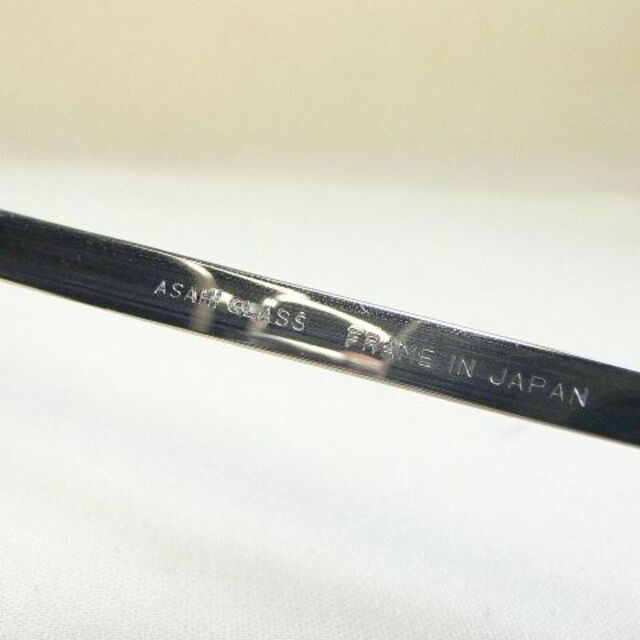 ASAHI GLASS ヴィンテージ 眼鏡 フレーム サンプラチナ製 日本製