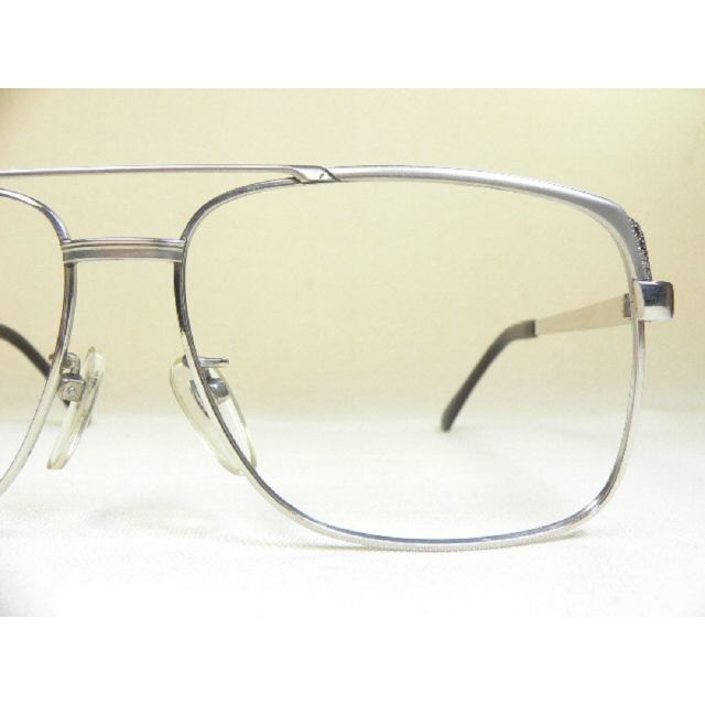 ASAHI GLASS ヴィンテージ 眼鏡 フレーム サンプラチナ製 日本製 6