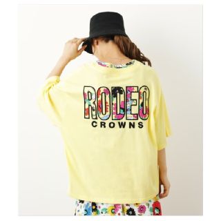 ロデオクラウンズワイドボウル(RODEO CROWNS WIDE BOWL)のFlower full bloom　タンク&Tシャツセット(Tシャツ(半袖/袖なし))