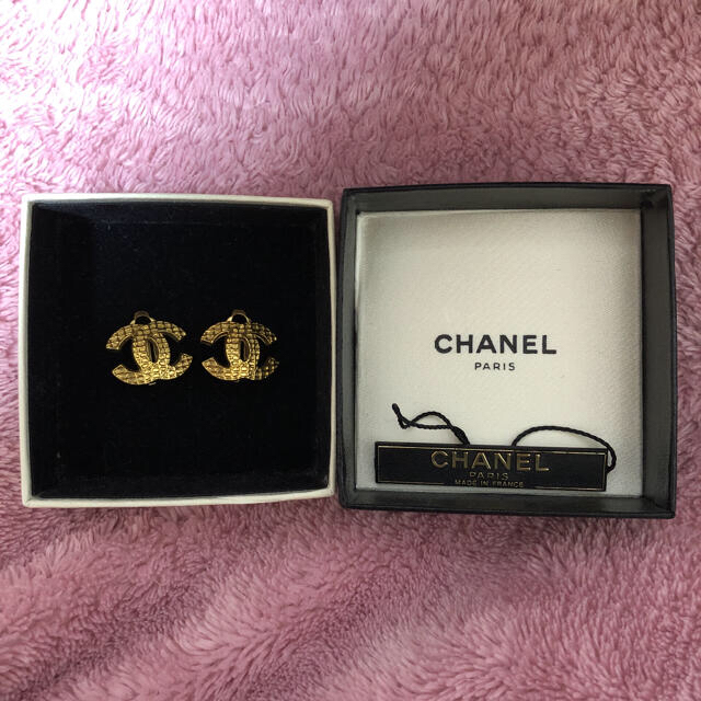 CHANEL正規　CHANEL  シャネル　イヤリング ヴィンテージ　ココマーク　ゴールド